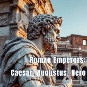 Three Roman Emperors: Caesar, Augustus, Nero