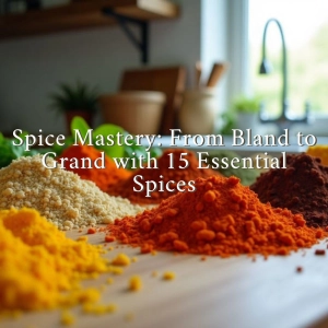 Spice Mastery: From Bland to Grand with 15 Essential Spices
