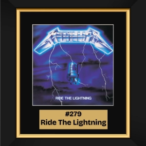 #279 - Ride The Lightning by Metallica (1984)