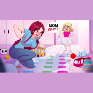 Mom Acts Like A 5 Year Old