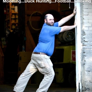 Visiting with Holloway: Modeling...Duck Hunting...Football...Cooking