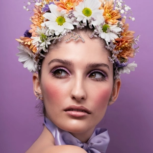 89. Maquillaje años 60.