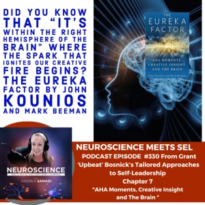 Insights from Grant 'Upbeat' Bosnick and the Eureka Factor "AHA Moments, Creative Insight and The Brain"  Chapter 7