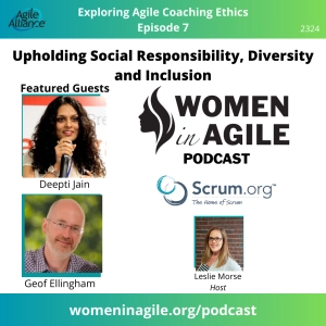 Code of Ethics Series - Commitment 6: Upholding Social Responsibility, Diversity and Inclusion - Deepti Jain and Geof Ellingham | 2324