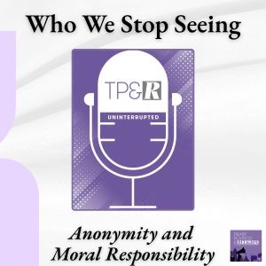 Who We Stop Seeing:  Anonymity and the Collapse of the Thou