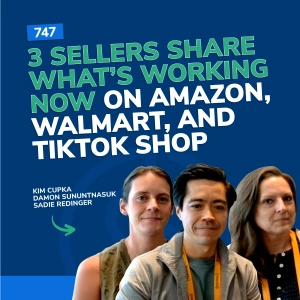 #747 - 3 Sellers Share What’s Working Now on Amazon, Walmart, and TikTok Shop