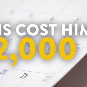 Forgetting this Cost Him $2,000! (Day Trader Rules)