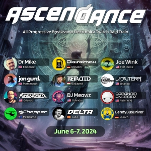 Ascendance 001 / Progressive Breaks Mixed Live on Twitch // Atmospherix (June 6, 2024)