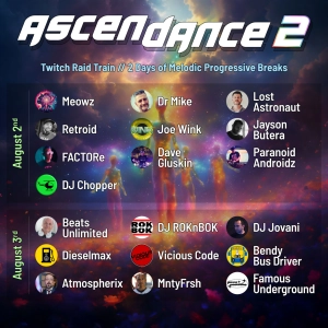 Ascendance 002 / Progressive Breaks Mixed Live on Twitch // Atmospherix (August 3, 2024)