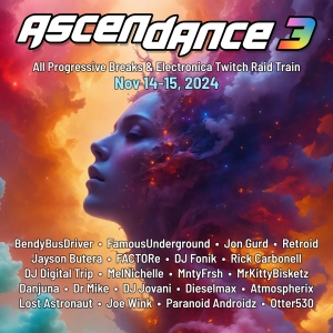 Ascendance 003 / Progressive Breaks Mixed Live on Twitch // Atmospherix (November 15, 2024)
