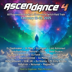 Ascendance 004 / Progressive Breaks Mixed Live on Twitch // Atmospherix (February 22, 2025)