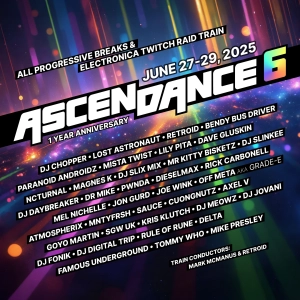 Ascendance 006 / Progressive Breaks Mixed Live on Twitch // Atmospherix (June 28, 2025)