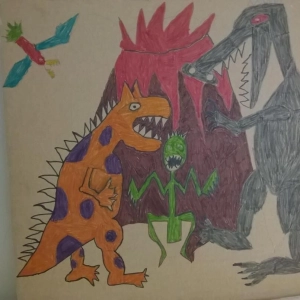 Mercredi ! La bataille des dinos