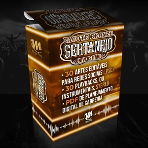 Pacote Bronze - Sertanejo Universitário