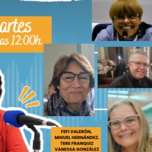 León XIV en Canarias: Fefi Valerón, Miguel Hernández, Tere Franquiz y Vanessa García