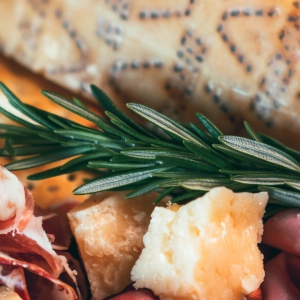Sopa de queso Grana Padano