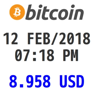 Bitcoin y Criptomonedas 12 FEB/2018 07:18 PM