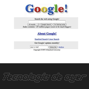 Tecnología de ayer - El buscador Google T02 E02