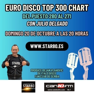 Euro Disco Top 300 Chart (280 - 271)