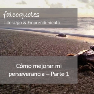¿Cómo mejorar mi perseverancia? - Parte 1