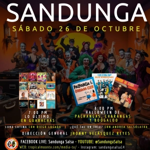 Sábado 26 de Octubre, 2024 (Halloween de Pachangas, Charangas y Boogaloo 2024)