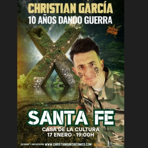 LND Christian García Comico - 10 años dando guerra 16 ENE 2026
