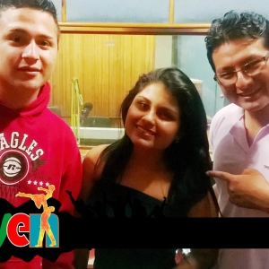 Xavy y Yuli dos estudiantes talentosos que residen en la parroquia Jambeli