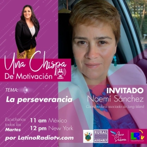 La perseverancia con Noemi Sanchez