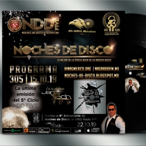 Noches de Disco | Programa 305 - Última emisión de NDD5