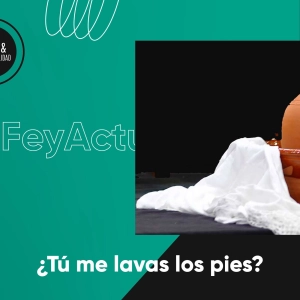 ¿Tú me lavas los pies?