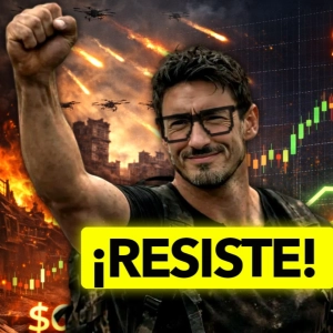 ¡BITCOIN NO CEDE! Resiste el caos mundial y sorprende a todos