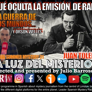 QUÉ OCULTA LA EMISIÓN DE RADIO LA GUERRA DE LOS MUNDOS ... Y ORSON WELLES CON JUAN TOLEDO