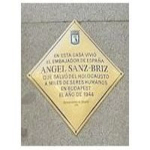 Sanz Briz El Angel de Budapest
