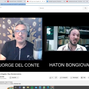 Ayer Angeles, Hoy, extraterrestres. Haton Bongiovanni en La Señal