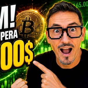 ¡BOOM   Bitcoin acaba de recuperar los 65.000$!