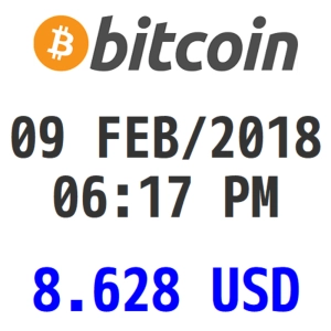 Bitcoin y Criptomonedas 09 FEB/2018 06:17 PM