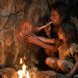 Manos de 20.000 años: los niños que pintaron las cuevas