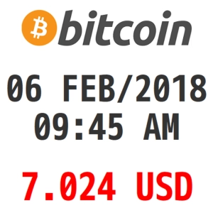 Bitcoin y Criptomonedas 06 FEB/2018 09:45 AM