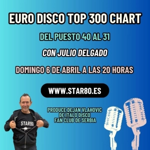 Euro Disco Top 300 Chart (40 - 31)