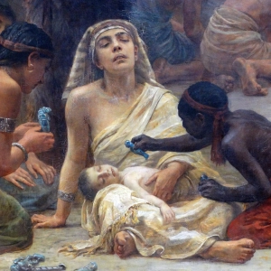 Dar a luz en Egipto con la ayuda de las divinidades