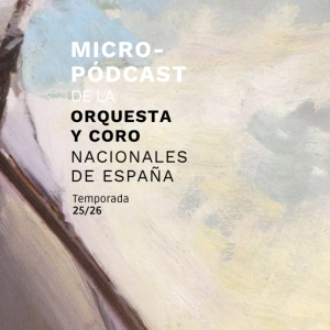 Desde la bancada del coro con Fátima Gálvez, contralto del Coro Nacional de España
