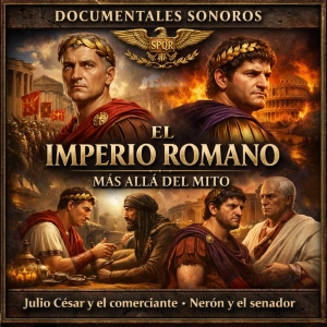 El Imperio romano,más allá del mito: Julio César y el comerciante · Nerón y el senador
