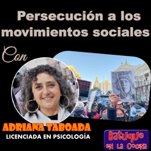 Persecución a los movimientos sociales