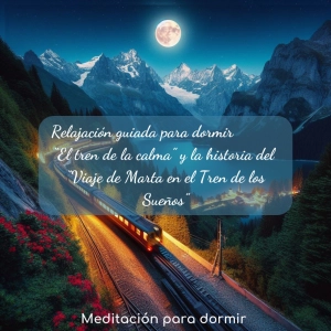 76. Relajación guiada para dormir: El tren de la calma y la historia "El Viaje de Marta en el Tren de los Sueños"