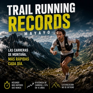 TRAIL RUNNING RECORDS: Carreras de montaña más rápidas cada día por cinco razones.