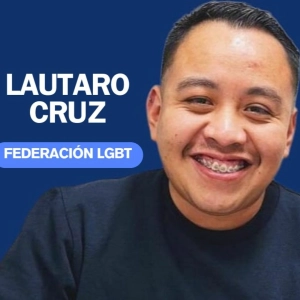 “Invitamos a todas las personas que creen en el proyecto del gobierno” dice Lautaro Cruz de la Fed LGBT
