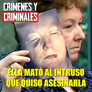 Ella mató al intruso que quiso asesinarla