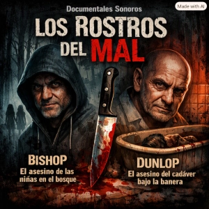 Los rostros del mal T1: Bishop, el asesino de las niñas en el bosque · Dunlop, el asesino del cadáver bajo la bañera