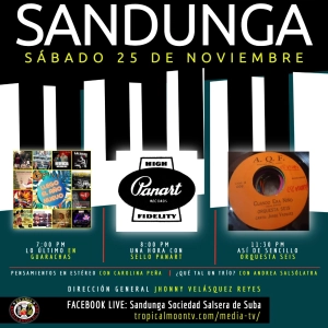 Sábado 25 de Noviembre, 2023 (Lo último en Guarachas; Una hora con Panart; Raiza Lidia desde Santiago de Cuba)