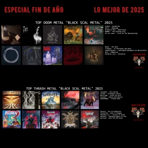 Black Scal Metal Especial Fin De Año Top Doom y Thrash 2025